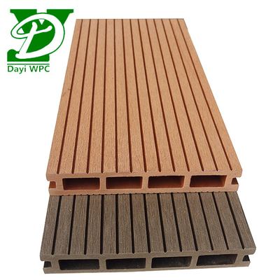 Hava Durumuna Karşı Dayanıklı Ahşap Plastik Kompozit Decking Patio Antikoroziv
