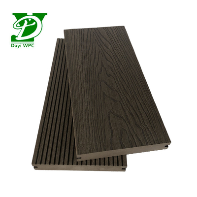 Modern Tarzı Avrupa Katı Ahşap Plastik Kompozit Decking 140x23mm