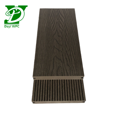 Modern Tarzı Avrupa Katı Ahşap Plastik Kompozit Decking 140x23mm
