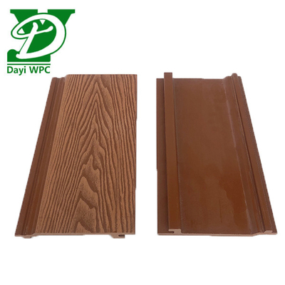 Suya dayanıklı baskılı WPC kompozit dekoratif duvar panelleri 156*21mm