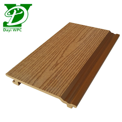 156*21mm Dış Dekorasyon için Dayanıklı WPC Slated Kaplama