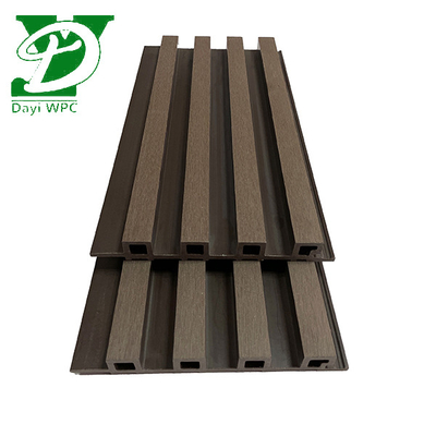 Çevre dostu WPC İç Duvar Paneli Modern Stil Wpc Slated Cladding