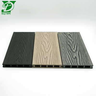 3D Derin Çizilmiş Çürük WPC Çatı Dışarı 140mx23mmx2900mm Boyut
