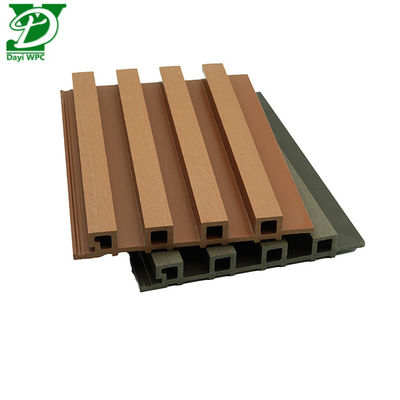 UV-resistant Moisture-proof Environmental Trough Surface WPC External Wall Cladding
