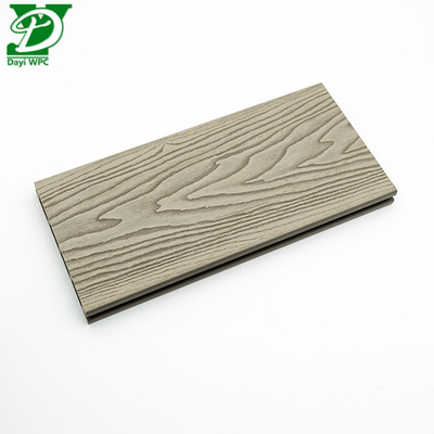 Dış Mekan Oyuk WPC Decking Derin Kabartmalı Su Geçirmez Performans