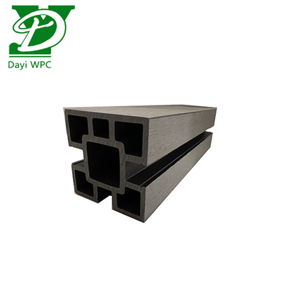 Kalıcı dış koruma için UV soluma dayanıklı derin baskılı WPC Çit