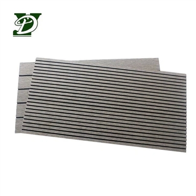 Dış Mekan Modern Oyuk Ayak Basma WPC Decking