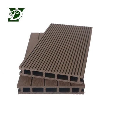 Özel bahçe balkonu için Dış Mekan Modern Oyuk WPC Decking